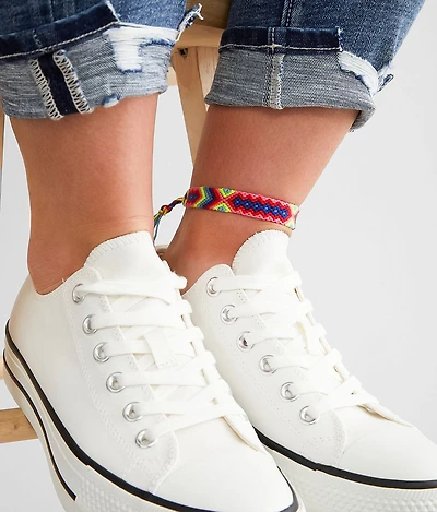 Neon Braided Ankle Bracelet
