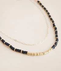 Disc Tiered Necklace
