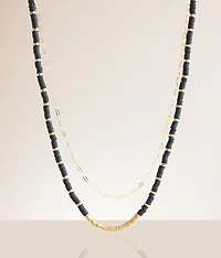 Disc Tiered Necklace