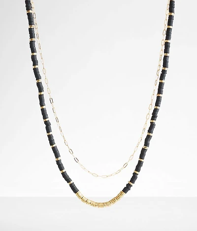 Disc Tiered Necklace