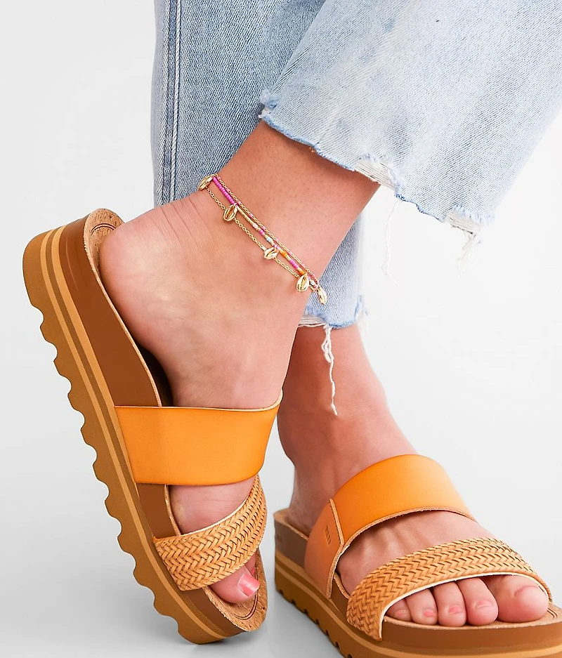 3 Pack Shell Ankle Bracelet Set