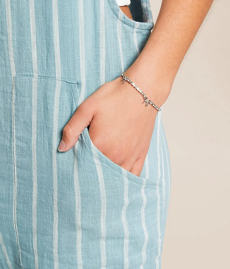 Glitz Bow Slider Bracelet