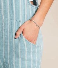 Glitz Bow Slider Bracelet