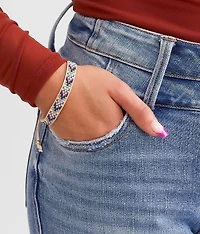 Seed Bead Slider Bracelet
