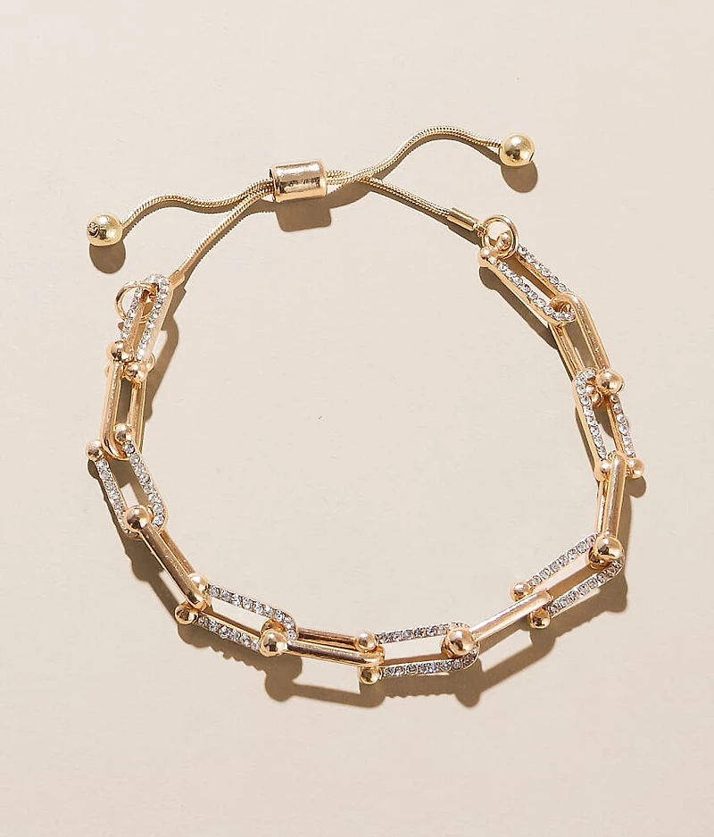 boutique by BKE Glitz Chain Bracelet