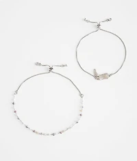 2 Pack Boot Bracelet Set