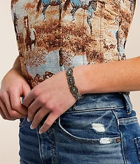 Western Glitz Slider Bracelet
