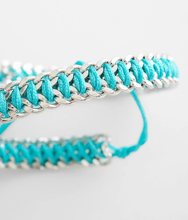 Braided Slider Bracelet