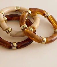 3 Pack Bead Bracelet Set