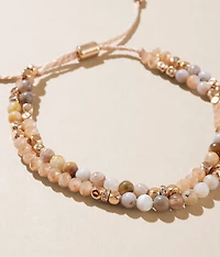 Beaded Slider Bracelet