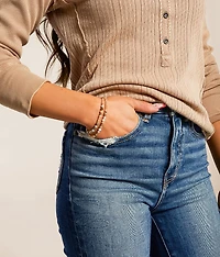 Beaded Slider Bracelet