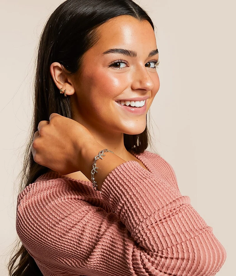 Glitz Bow Bracelet