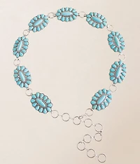 Turquoise Stone Chain Belt