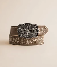 Embroidered Western Belt
