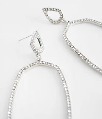 Rhinestone Glitz Earring