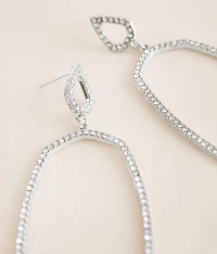 Rhinestone Glitz Earring