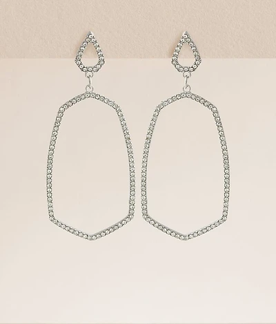 Rhinestone Glitz Earring