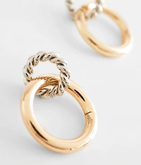 Layered Hoop Earring