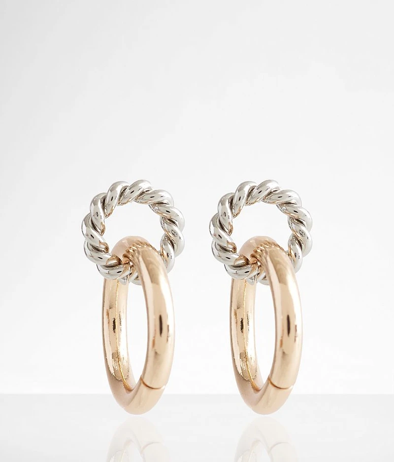 Layered Hoop Earring