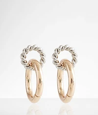 Layered Hoop Earring