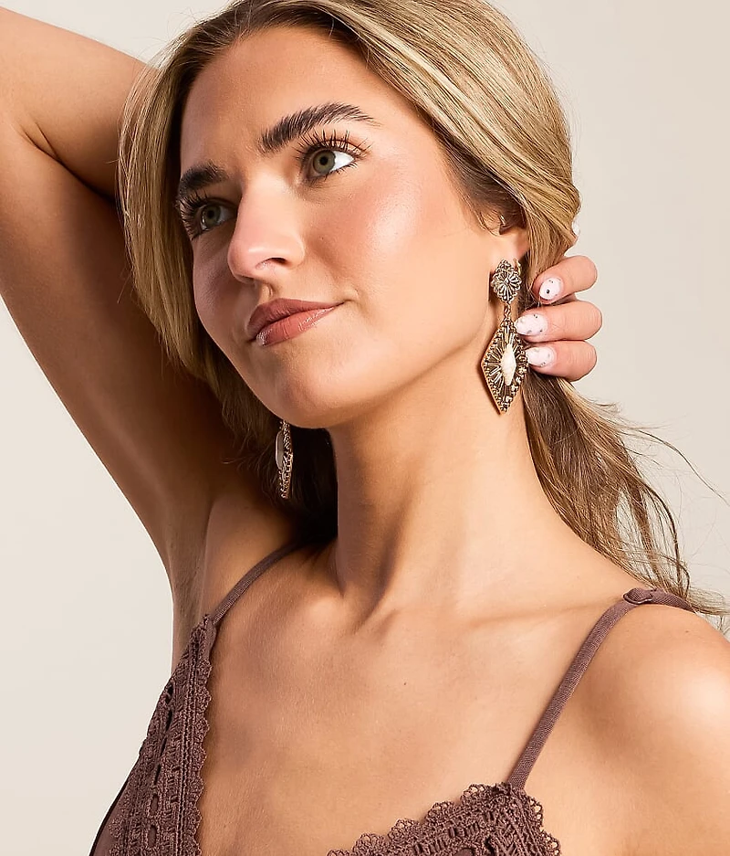 Western Stone Earring