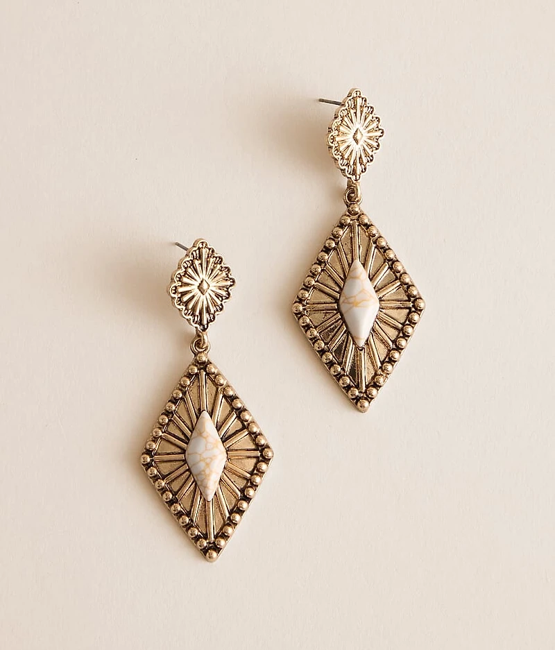 Western Stone Earring
