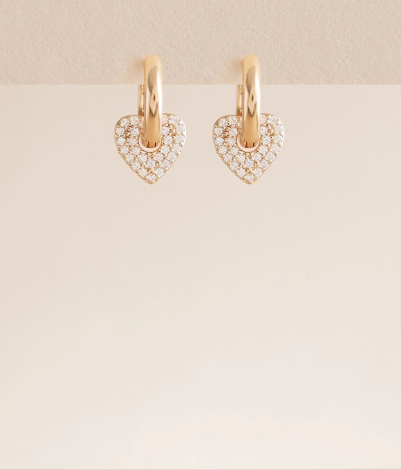 Heart Hoop Earring