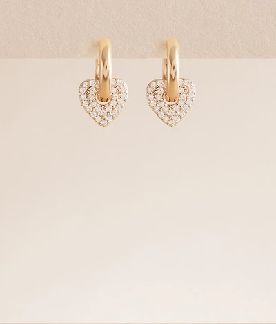 Heart Hoop Earring