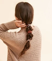 8 Pack Mixed Scrunchie Set
