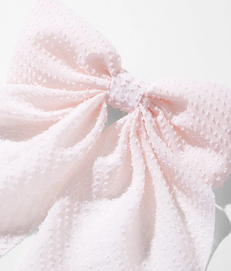 Eyelash Bow Barrette