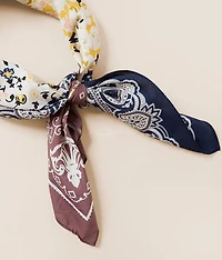 Mixed Print Fashion Scarf