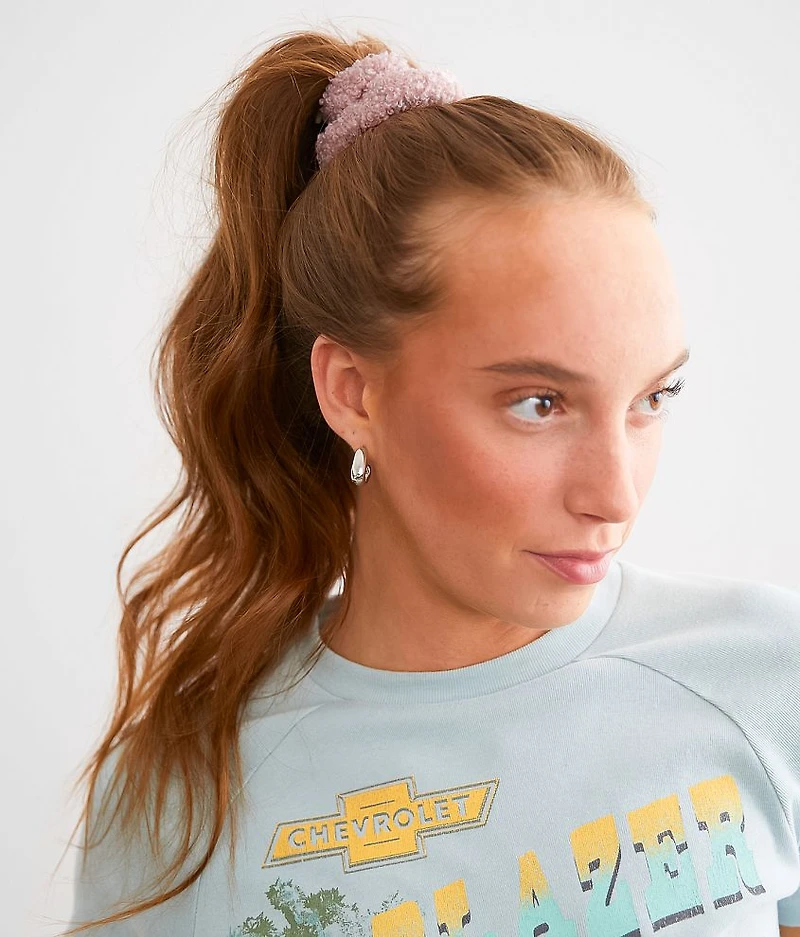 3 Pack Sherpa Hair Scrunchies