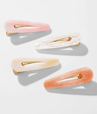 4 Pack Alligator Hair Clips