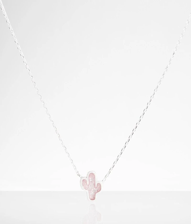 Dainty Cactus Necklace