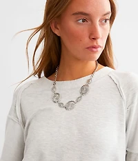 Western Glitz Statement Necklace