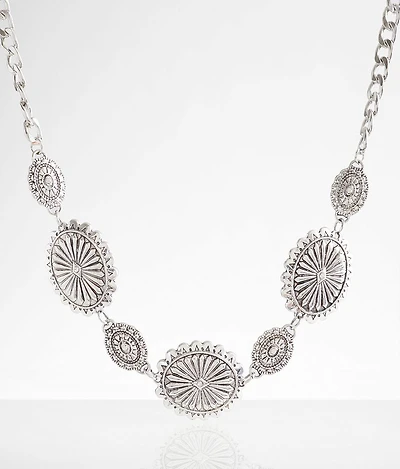 Western Glitz Statement Necklace