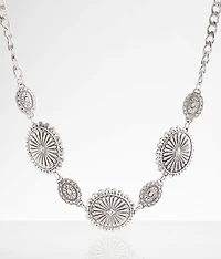 Western Glitz Statement Necklace