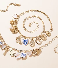 2 Pack Charm Necklace Set
