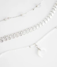 3 Pack Layering Necklace Set