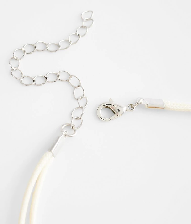 Tiered Shell Wrap Necklace