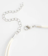 Tiered Shell Wrap Necklace