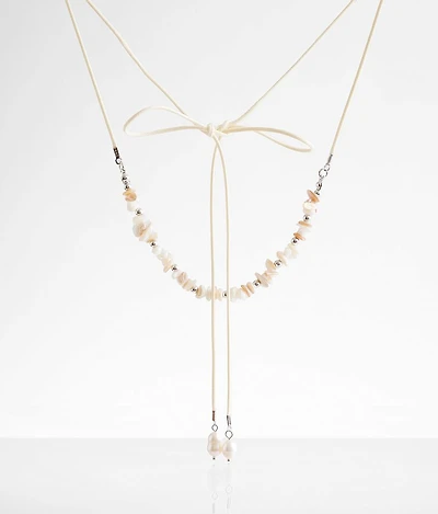 Tiered Shell Wrap Necklace
