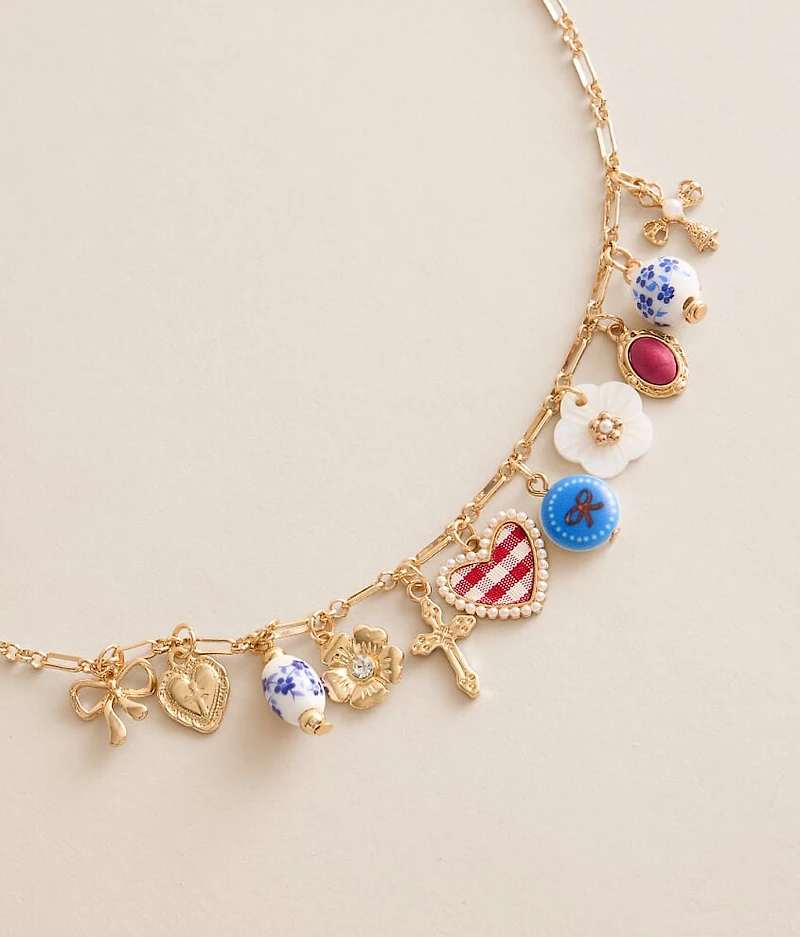 Trendy Charm Necklace