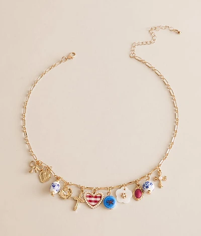 Trendy Charm Necklace