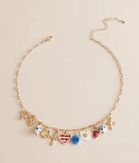 Trendy Charm Necklace
