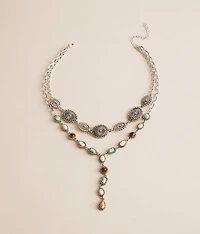 Tiered Stone Necklace