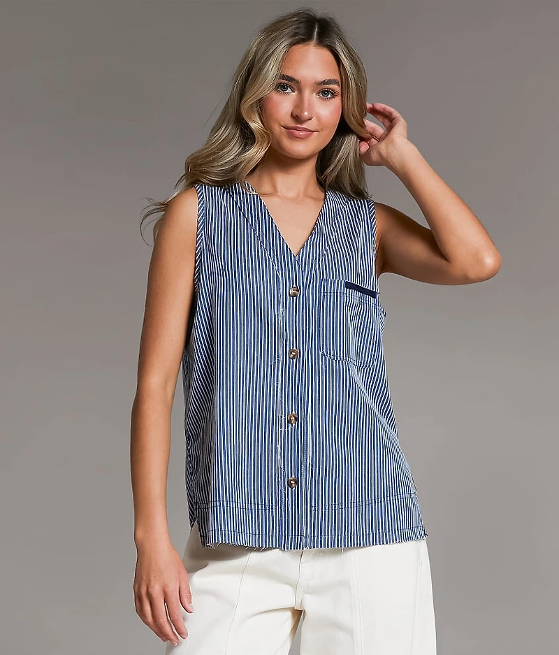Striped Vest
