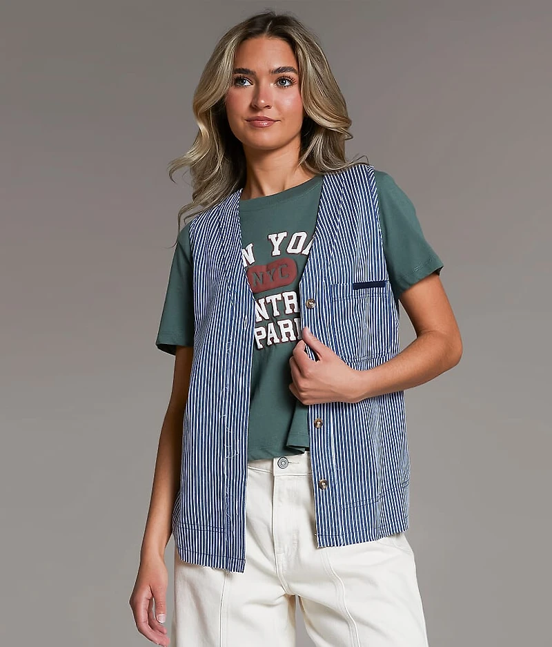 Striped Vest