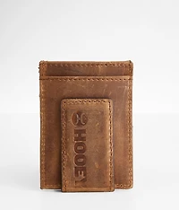 Leather Money Clip Wallet