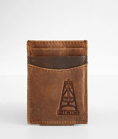 Leather Money Clip Wallet